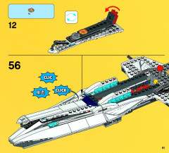 LEGO 76028 instructions page 81 – build guide