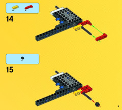 LEGO 76028 instructions page 9 – build guide