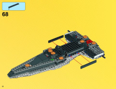 LEGO 76028 instructions page 12 – build guide