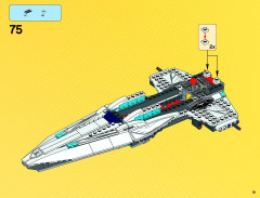 LEGO 76028 instructions page 19 – build guide