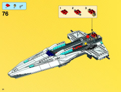 LEGO 76028 instructions page 20 – build guide