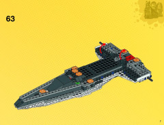 LEGO 76028 instructions page 7 – build guide