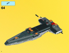 LEGO 76028 instructions page 8 – build guide
