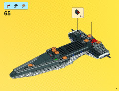 LEGO 76028 instructions page 9 – build guide