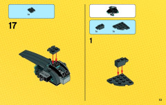 LEGO 76029 instructions page 13 – build guide