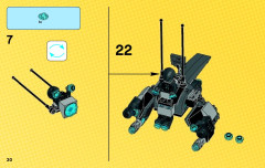 LEGO 76029 instructions page 30 – build guide
