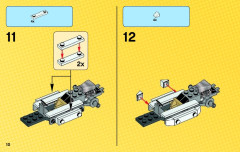 LEGO 76030 instructions page 10 – build guide