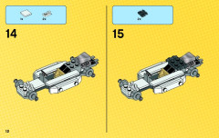 LEGO 76030 instructions page 12 – build guide