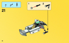 LEGO 76030 instructions page 18 – build guide
