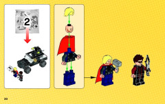 LEGO 76030 instructions page 30 – build guide