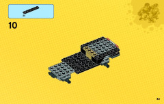 LEGO 76030 instructions page 43 – build guide