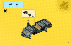 LEGO 76030 instructions page 49 – build guide