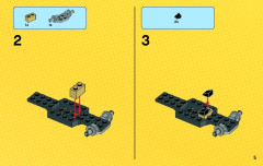 LEGO 76030 instructions page 5 – build guide