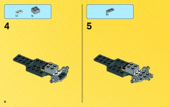 LEGO 76030 instructions page 6 – build guide