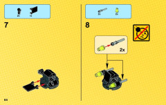 LEGO 76030 instructions page 64 – build guide