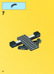 LEGO 76031 instructions page 10 – build guide