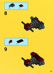 LEGO 76031 instructions page 21 – build guide