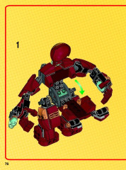 LEGO 76031 instructions page 76 – build guide