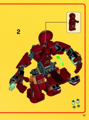 LEGO 76031 instructions page 77 – build guide