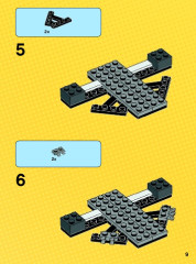 LEGO 76031 instructions page 9 – build guide