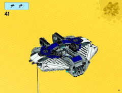 LEGO 76032 instructions page 43 – build guide