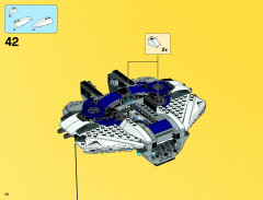 LEGO 76032 instructions page 44 – build guide