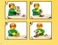 LEGO 76034 instructions page 2 – build guide