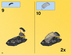 LEGO 76034 instructions page 20 – build guide