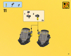 LEGO 76034 instructions page 21 – build guide