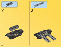 LEGO 76034 instructions page 24 – build guide
