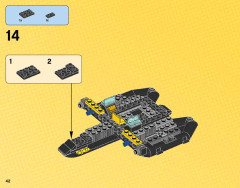 LEGO 76034 instructions page 42 – build guide