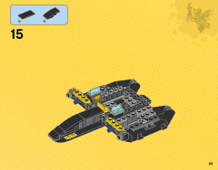 LEGO 76034 instructions page 43 – build guide