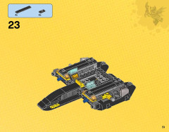 LEGO 76034 instructions page 51 – build guide