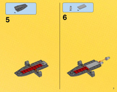 LEGO 76034 instructions page 7 – build guide