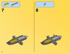 LEGO 76034 instructions page 8 – build guide