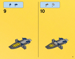 LEGO 76034 instructions page 9 – build guide