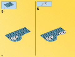 LEGO 76035 instructions page 124 – build guide
