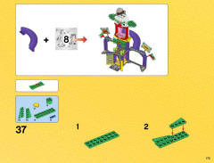 LEGO 76035 instructions page 173 – build guide
