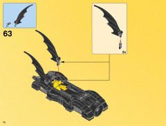 LEGO 76035 instructions page 70 – build guide