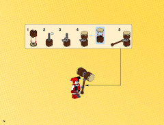 LEGO 76035 instructions page 76 – build guide