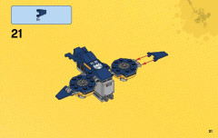 LEGO 76036 instructions page 21 – build guide