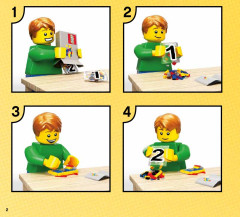LEGO 76037 instructions page 2 – build guide