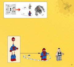 LEGO 76037 instructions page 3 – build guide