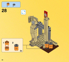 LEGO 76037 instructions page 58 – build guide
