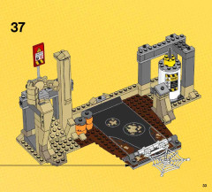 LEGO 76037 instructions page 33 – build guide