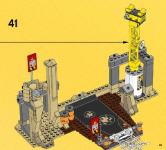 LEGO 76037 instructions page 41 – build guide