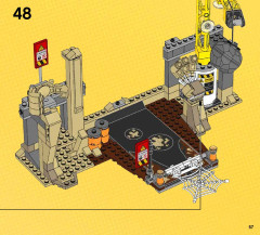 LEGO 76037 instructions page 57 – build guide