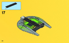 LEGO 76040 instructions page 20 – build guide