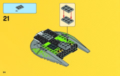 LEGO 76040 instructions page 24 – build guide