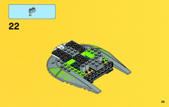 LEGO 76040 instructions page 25 – build guide